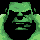Hulk pixel art