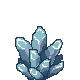 Crystal pixel art