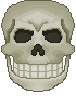 Skeleton boss pixel art
