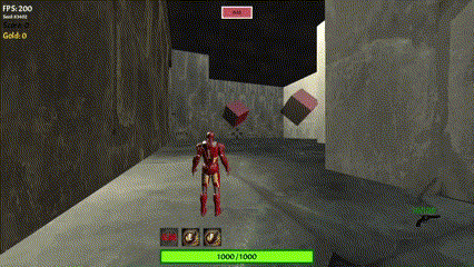 Animated procedural dungeon generation